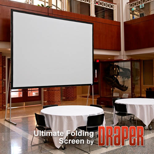 Draper Ultimate Folding Bildschirm komplett mit Standardbeinen 105 Diag. (51x91) - HDTV [16: 9]