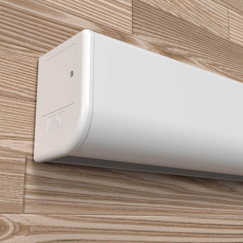 Draper Acumen aufladen e 100 "hdtv argent weiß xh1500e Frontprojektor Bildschirm Lithium-Ionen-Batterie schwarz und weiß