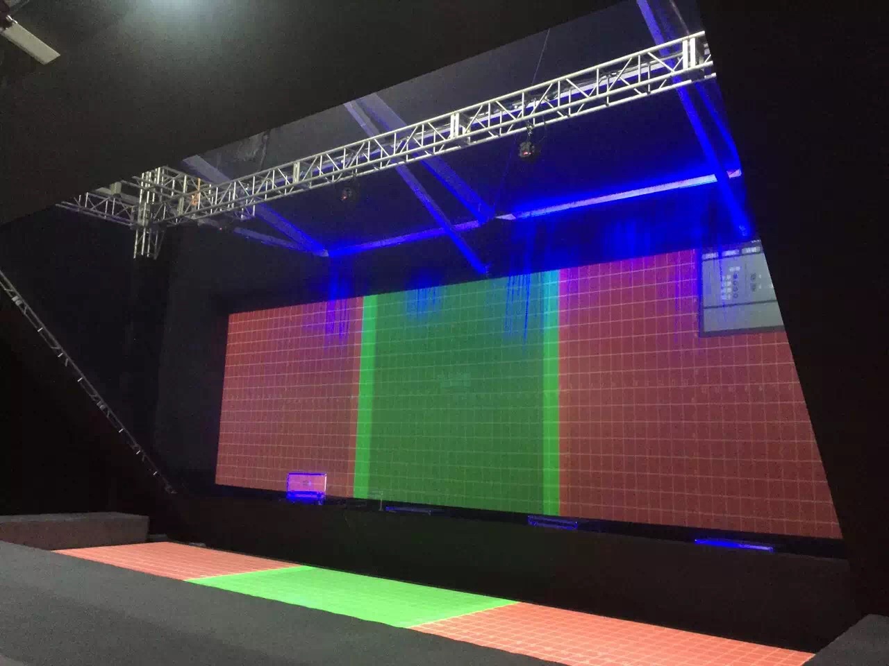5m × 50meter holographische Projektionsfolie 3D -Pfeffer -Geist für PR -Ereignisse